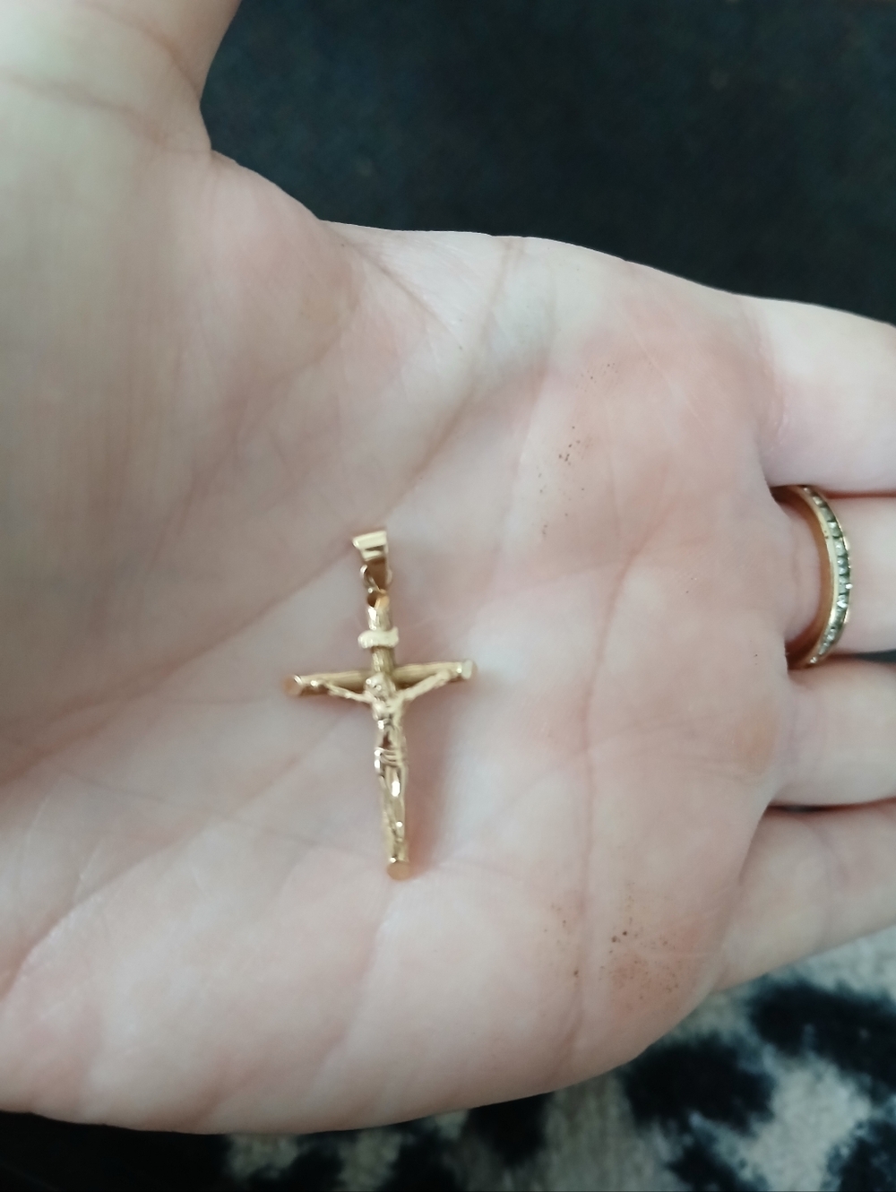 14 K Gold Cross